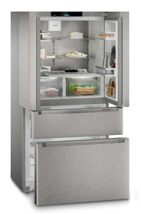 LIEBHERR MBsddi 9524 Plus BioFresh NoFrost Chladnička s mrazničkou s francúzskymi dvierkami s 2 mraziacimi zásuvkami a výrobníkom ľadu IceMaker LIEBHERR MBsddi 9524 Plus BioFresh NoFrost Chladnička s mrazničkou s francúzskymi dvierkami s 2 mraziacimi zásuvkami a výrobníkom ľadu IceMaker