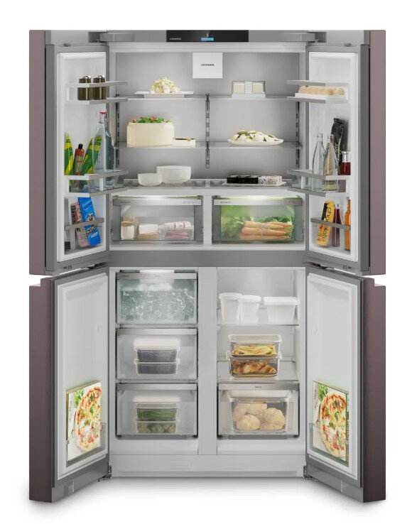 LIEBHERR MBtsdi 9024 Plus BioFresh NoFrost Štvordverová chladnička s mrazničkou French Door s výrobníkom ľadu IceMaker LIEBHERR MBtsdi 9024 Plus BioFresh NoFrost Štvordverová chladnička s mrazničkou French Door s výrobníkom ľadu IceMaker