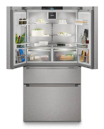 LIEBHERR MBsddi 9556 Prime BioFresh NoFrost Chladnička s mrazničkou French Door s 2 mraziacimi zásuvkami, výrobníkom ľadu IceMaker a systémom InfinitySpring