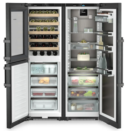 LIEBHERR XRCbs 5295 Peak BioFresh NoFrost Kombinácia Side-by-Side s priehradkou na temperovanie vína