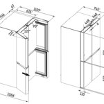 LIEBHERR MBbsdi 9024 Plus BioFresh NoFrost Štvordverová chladnička s mrazničkou French Door s výrobníkom ľadu IceMaker LIEBHERR MBbsdi 9024 Plus BioFresh NoFrost Štvordverová chladnička s mrazničkou French Door s výrobníkom ľadu IceMaker