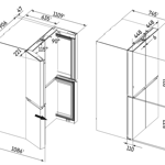 LIEBHERR MBsddi 9024 Plus BioFresh NoFrost Štvordverová chladnička s mrazničkou French Door s výrobníkom ľadu IceMaker LIEBHERR MBsddi 9024 Plus BioFresh NoFrost Štvordverová chladnička s mrazničkou French Door s výrobníkom ľadu IceMaker