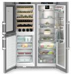 LIEBHERR XRCst 5295 Peak BioFresh NoFrost kombinácia Side-by-Side s priehradkou na temperovanie vína LIEBHERR XRCst 5295 Peak BioFresh NoFrost kombinácia Side-by-Side s priehradkou na temperovanie vína